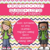 Transition Questions For Primary Students