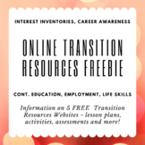 Transition Resources Freebie!