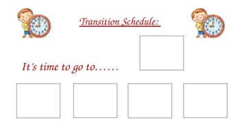 Preview of Transition Schedule Board