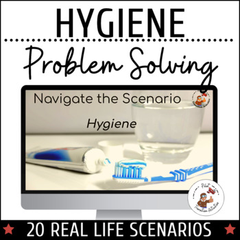 Preview of Transition Skills: Hygiene Scenario Problem Solving | High School 