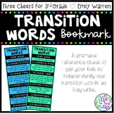 Transition Words Bookmark