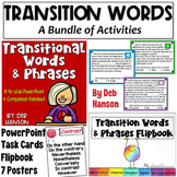 Transitional Words and Phrases Bundle of Activities and Posters