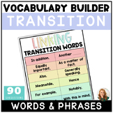 Transition Words & Phrases Vocabulary Builder