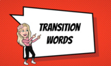 Transition Words Slide Show (Interactive)