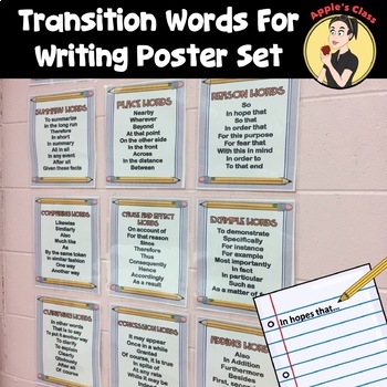 Preview of Transition Words and Phrases