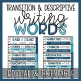 Transition Words in Writing | Words for Descriptive Writing