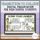 Transition to College Digital Presentation for High School
