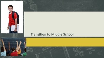 Preview of Transition to Middle School