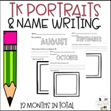 Transitional Kindergarten - TK - Monthly Name Writing and 