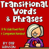 Transition Words and Phrases PowerPoint Lesson