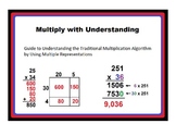 Transitioning From Area Model to Traditional Multiplicatio