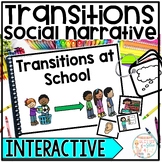 Transitions at School Interactive Social Story - Includes 