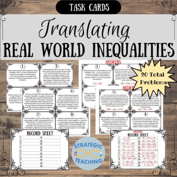 Preview of Translating Real World Inequalities