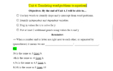 Translating Word Problems to Equations Guided Notes