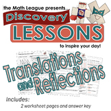 Translation and Reflection Discovery Lesson