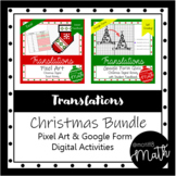 Translations Christmas Bundle | Excel Pixel Art & Google F