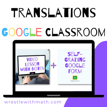 Preview of Translations (Google Form & Interactive Video Lesson!)