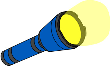 flashlight clip art