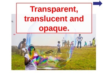 Preview of Transparent, Translucent and Opaque