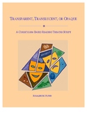 Transparent, Translucent, or Opaque Readers Theatre Script