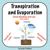 Water Cycle Activity Transpiration and Evaporation