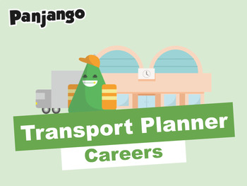Preview of Transport Planner - Career Exploration PowerPoint and Worksheet