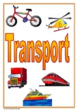 Transport Title Pages - 3 Different Designs - Cover Pages