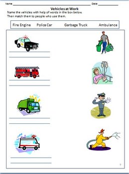 for 1 grade on free worksheets transport by Transport vehicles Rituparna and 1 worksheets for Grade