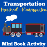 Transportation | Worksheets Preschool Kindergarten Mini Bo