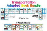 Transportation Adapted Book Bundle (Clip Art)