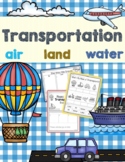 Transportation - Air, Land & Water