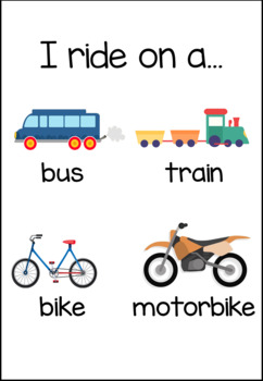 Means of Transportation (Basic English) 