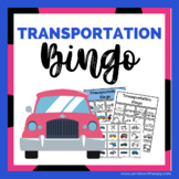 Transportation Bingo Set