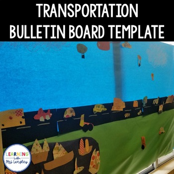 Preview of Transportation Bulletin Board Templates