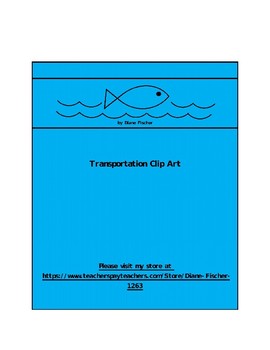 Preview of Transportation Clip Art