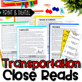 Transportation Close Reads