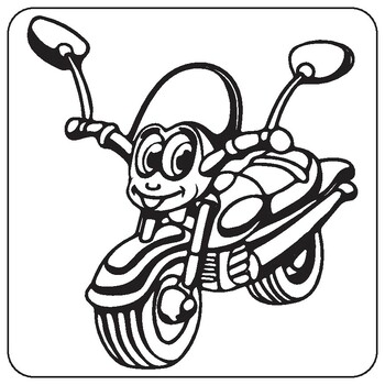 types of transportation coloring page