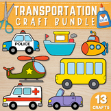 Transportation Crafts | Bundle | Vehicles Crafts | Transpo