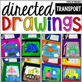 Transportation Directed Drawings: Boats, Construction, Tra