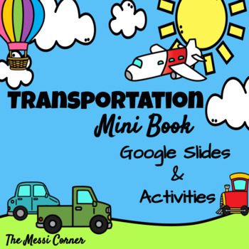 Preview of Transportation - Distance Learning - Google Slides