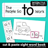 Transportation Emergent Reader for Sight Word TO: "The Peo