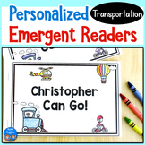 Transportation Emergent Readers