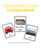 Transportation Flashcards (ESL, Vocabulary)