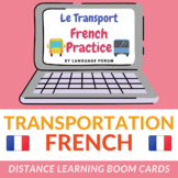 Transportation French Distance Learning | French BOOM Card
