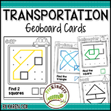Transportation Geoboards: Shape Activity for Pre-K Math