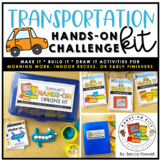 Transportation Hands-On Challenge Kit | Morning Work | Ind