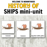 Transportation History of the Ship Timeline Activities