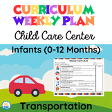 Transportation- Infant Lesson Plan Printable- Week #49