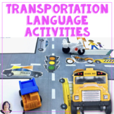 Transportation Language Activities and Interactive Books f