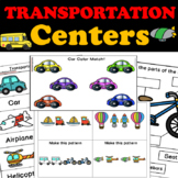 Transportation Math & Literacy Activities for Preschool, P